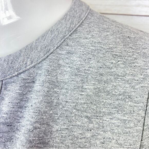 J. Crew Mercantile Sweatshirt Tunic Dress Gray XS - Picture 8 of 15